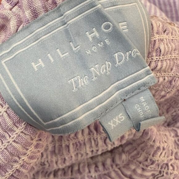 Hill House Home Ellie Nap Dress Lilac Stripe XXS - Picture 6 of 7